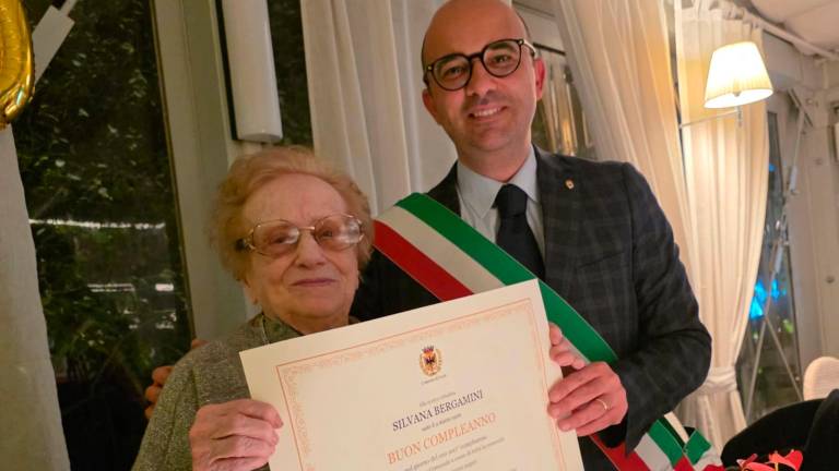 Forlì, i 100 anni di Silvia Bergamini, anima della San Vincenzo alla parrocchia Regina Pacis