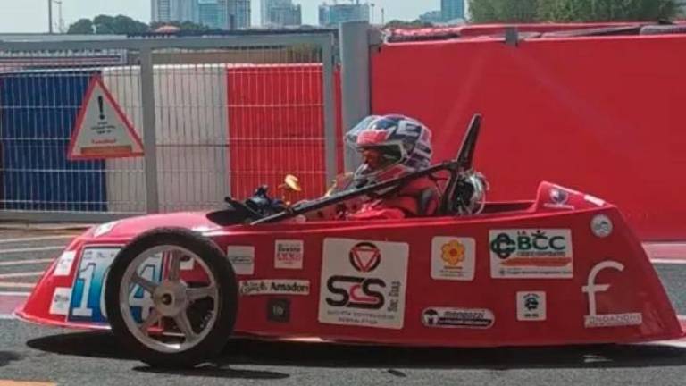 La vettura elettrica realizzata dagli studenti del “Vassallo”