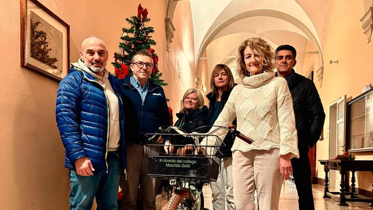 Imola. Una bicicletta per ricordare Maurizio Ziotti, l’omaggio dell’Azienda Usl