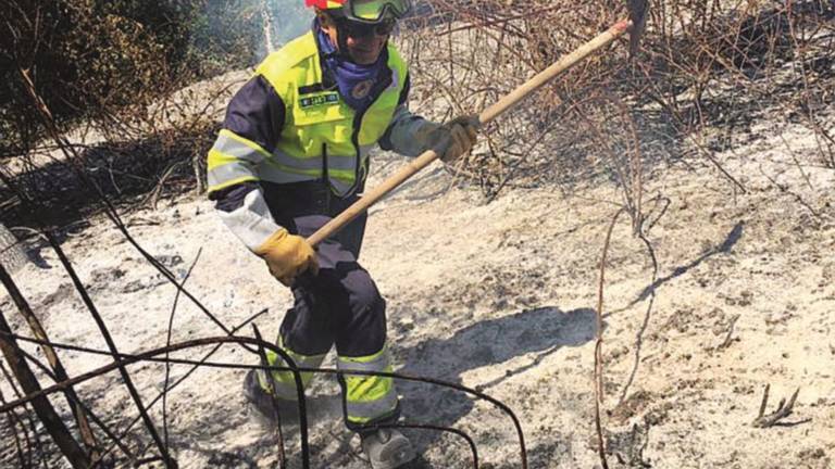 Monte Gardo a fuoco: l'incendio era doloso