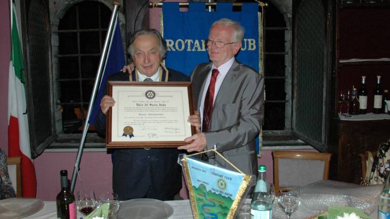 Cambio della guardia alla guida del Rotary Club Valle del Savio