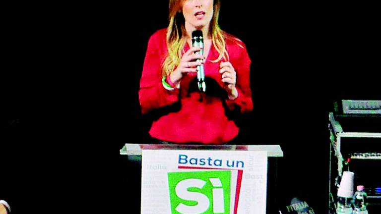 Il ministro Boschi suona la carica per il Sì