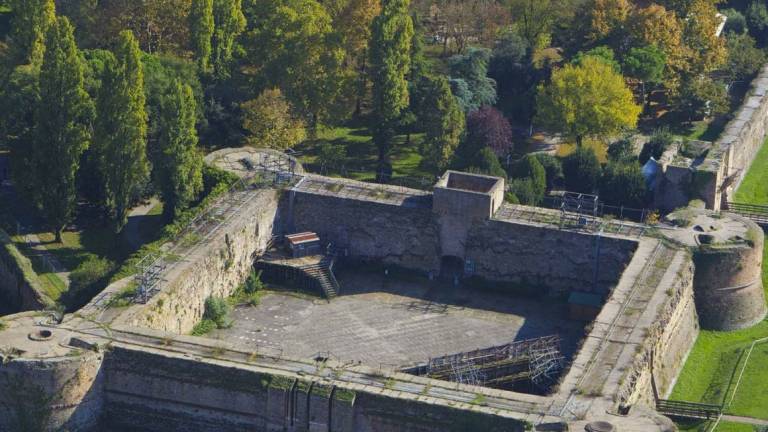 Ravenna, Rocca Brancaleone: slitta il restauro dei paramenti dell'arce