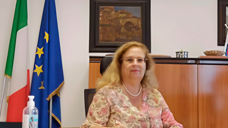 Francesca Tornatore, preside uscente del Serpieri