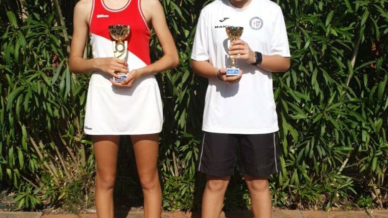 Tennis, Sofia Cadar e Riccardo Bogdan Pastrav vincono l'Under 12 al torneo di Primavera del Ct Cervia