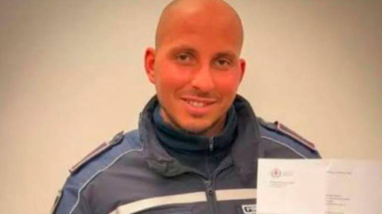 Francesco Imprezzabile, agente della Polizia locale di Milano morto durante un inseguimento dopo essere caduto dalla moto di servizio il 22 giugno