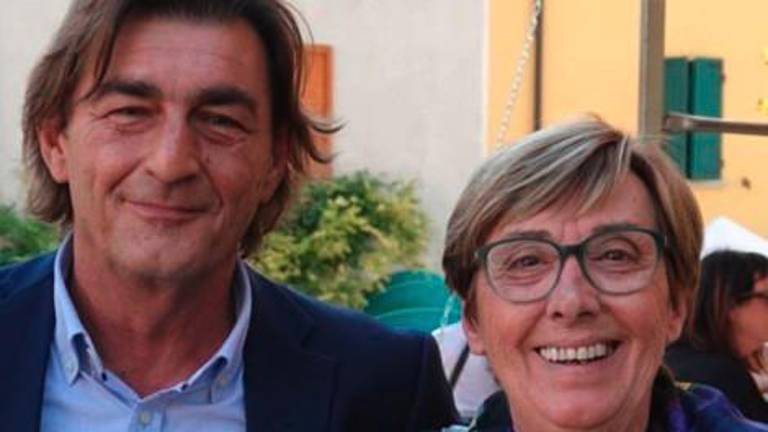 Il sindaco Francesco Tassinari con Marta Ravaglioli