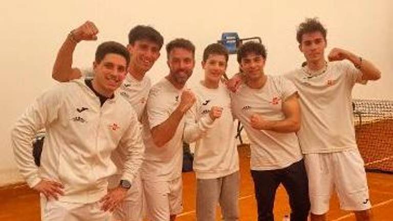 La squadra del Tc Ippodromo inpegnata in D1 maschile