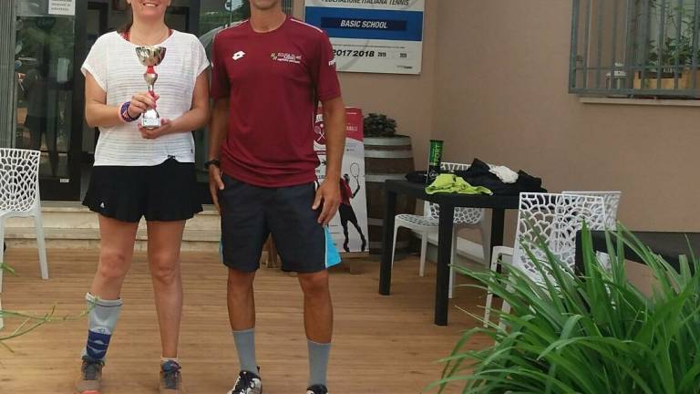 Tennis, Danilo Uva e Giulia Curzi i vincitori del torneo di Bagnacavallo