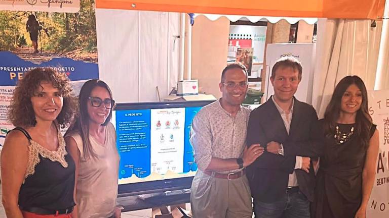 La presentazione del progetto Ped Treck durante l’Artusiana