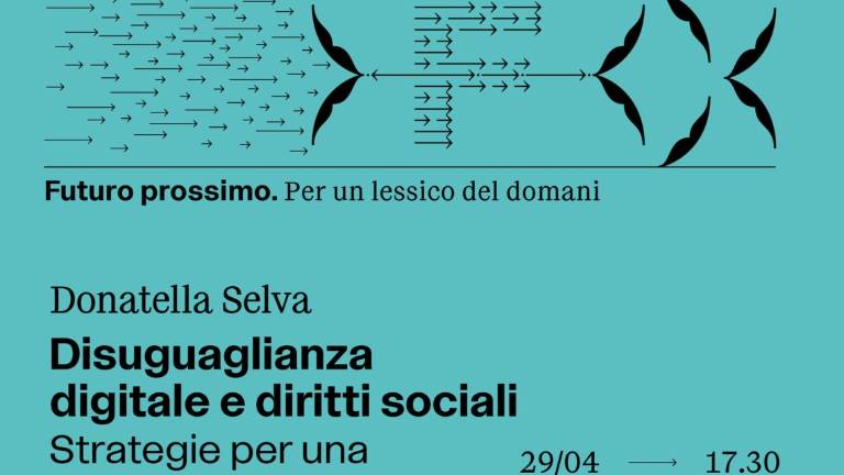Disuguaglianza digitale e diritti sociali: &nbsp;Donatella Selva a Cesena