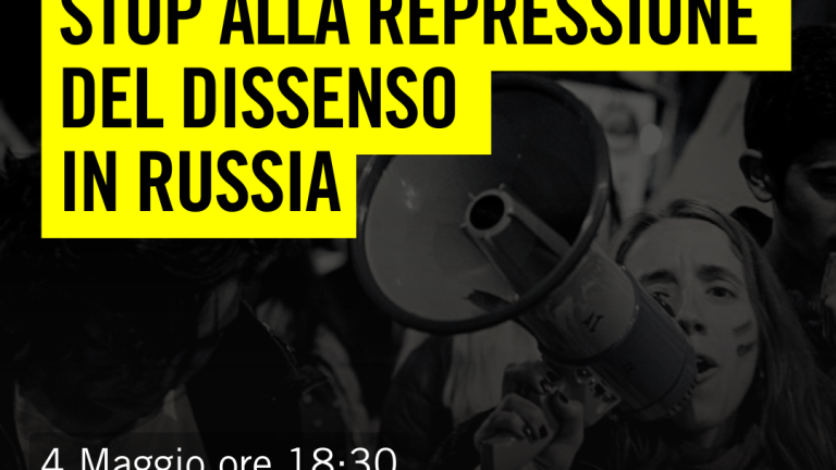 Rimini, Amnesty International mercoledì in piazza contro la repressione del dissenso in Russia