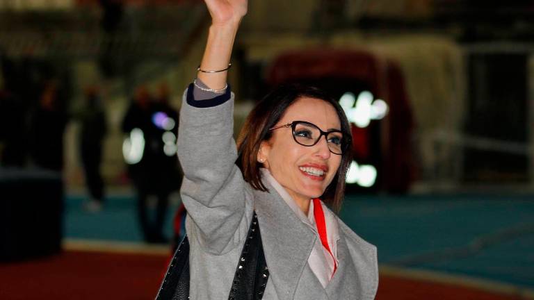 La presidentessa biancorossa Stefania Di Salvo