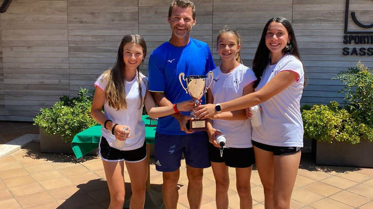 Tennis, il Cast Under 14 femminile è campione regionale