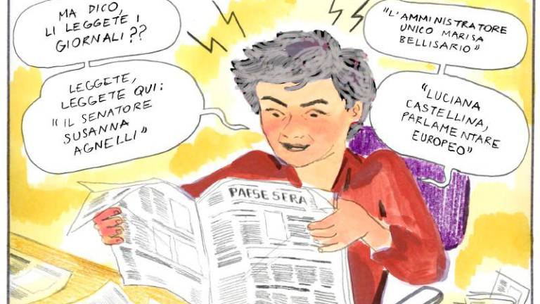 Per Alma Sabatini, che ci ha insegnato a lottare anche contro le parole sessiste