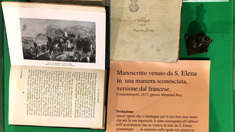 Esposto a Lugo manoscritto attribuito a Napoleone Bonaparte