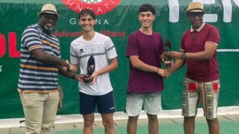 Tennis, Davide Liberati e Sevan Bottari si fermano in semifinale ad Accra