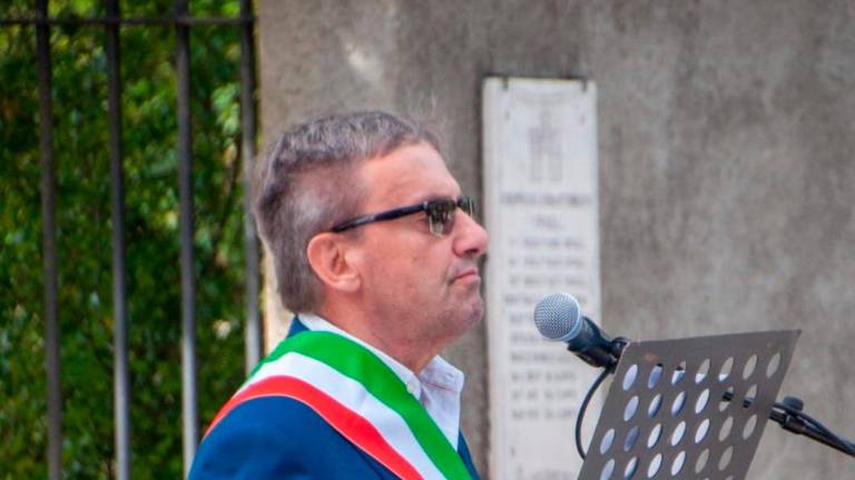 Il sindaco Massimiliano Pederzoli
