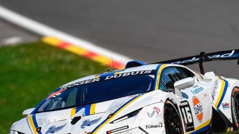 Andrea Frassineti sullo storico circuito di Spa-Francorchamps