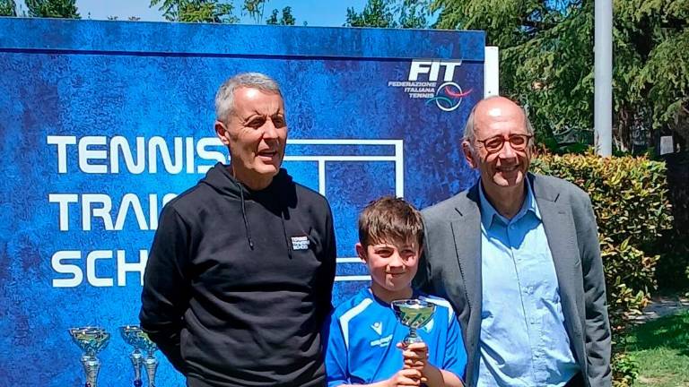La premiazione di Thomas Mancini al Villa Candida
