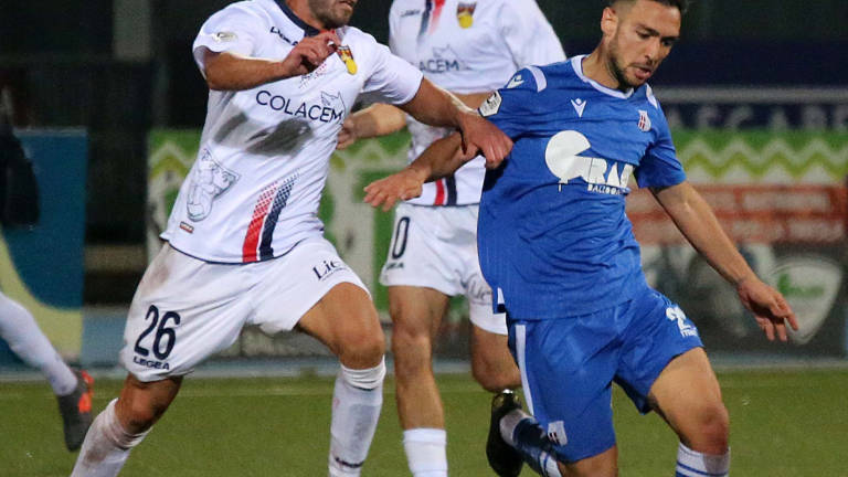 Calcio serie C, il Rimini cade in casa contro la Fermana