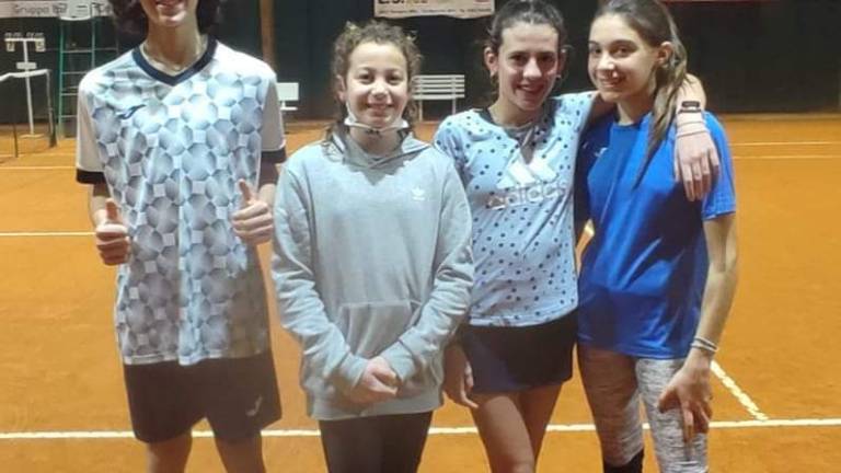Tennis, i giovani del Tc Viserba in evidenza al Saranno Famosi a Giussano