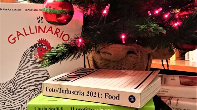 Buone letture, un libro che parli di cibo sotto l'albero di Natale