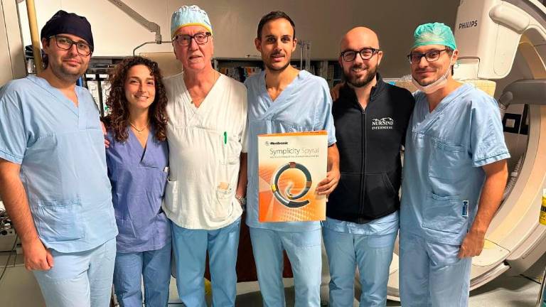 Ipertensione arteriosa, intervento innovativo a Ravenna su due pazienti