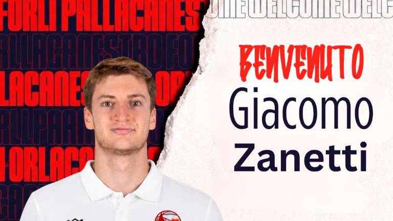 Basket A2, l’Unieuro ingaggia l’ala-centro Giacomo Zanetti