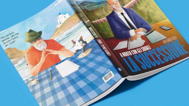 La copertina del fumetto