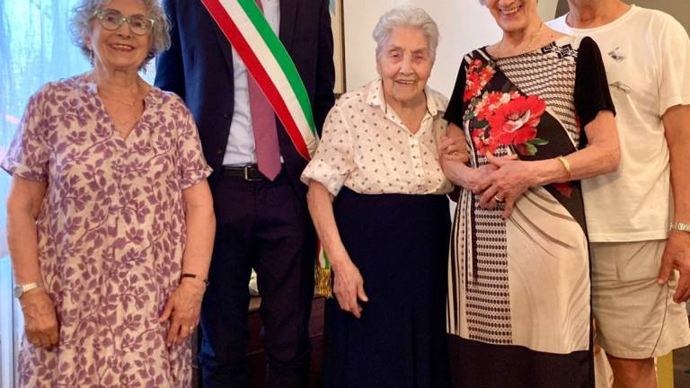 Cesena, nonna Maria compie 104 anni: gli ultracentenari in città sono 34 e 29 sono donne