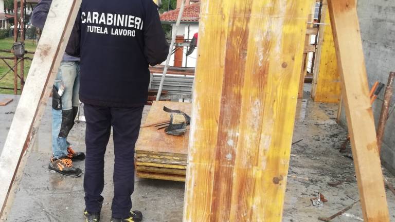 Scarsa sicurezza sui cantieri: sospese 3 attività a Ravenna, Milano Marittima e Cervia