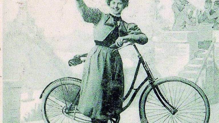 Personaggi riminesi: l'impresa della bambina in bici nel 1906