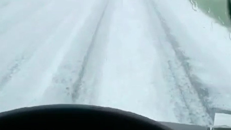 Sembra l’Alaska in pieno inverno, ma è la grandine di maggio in Romagna