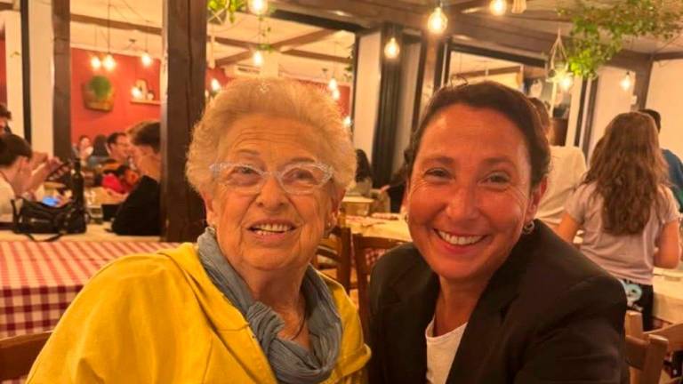 Ileana Casali con la figlia Greta