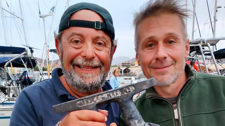 Gregorio con Massimo Pruccoli