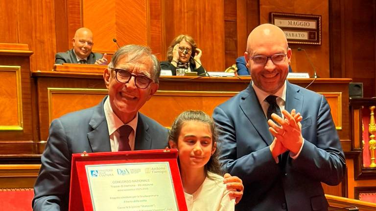 Forlì, la scuola “Matteotti” premiata al Senato FOTOGALLERY