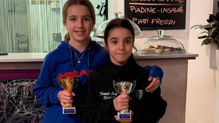 La premiazione del singolare femminile