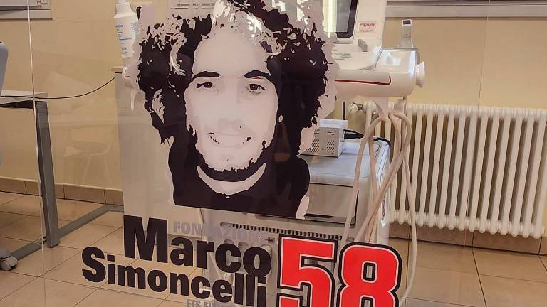 Rimini, la Fondazione Marco Simoncelli dona un ecografo all’ospedale