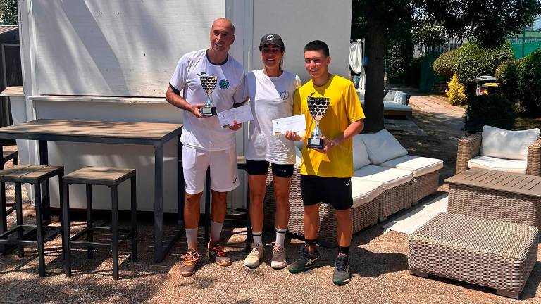 La premiazione del Memorial Cortesi al Ct Cervia