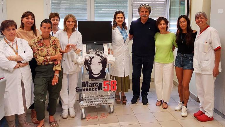 Rimini, la Fondazione Marco Simoncelli dona un ecografo all’ospedale