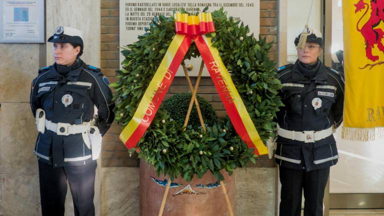 Ravenna, Giornata della Memoria tra la stazione e i Caduti della Brigata Ebraica GALLERY