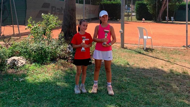 La premiazione del torneo Under 10 femminile
