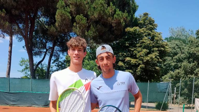 Da sinistra Gabriele Sgroi e Federico Baldinini