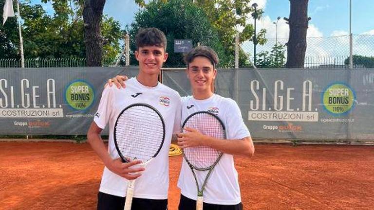 I giovanissimi del Ct Zavaglia, Leonardo Satta e Luigi Valletta