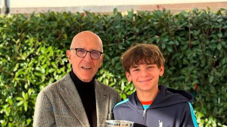La premiazione di Marco Menichetti