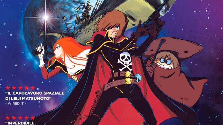 Capitan Harlock compie 45 anni e torna nei cinema: ecco le sale in Romagna per la reunion dei fans VIDEO
