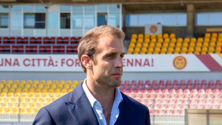 Il presidente del Ravenna, Ignazio Cipriani, ha festeggiato ieri 38 anni