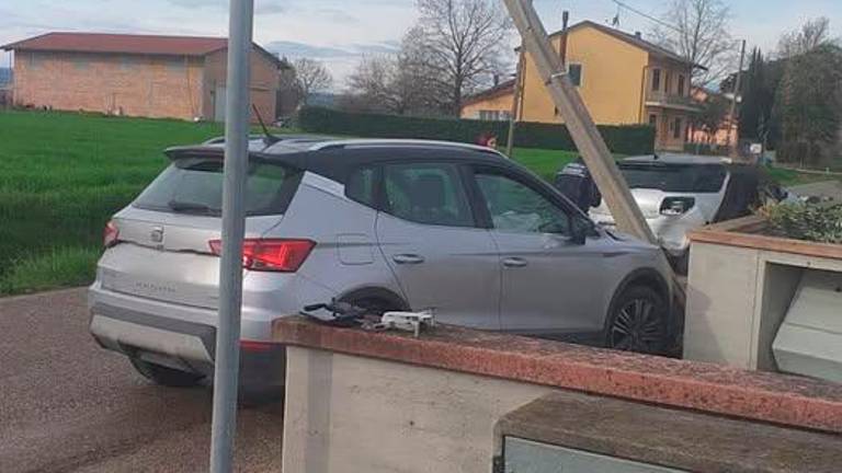 L’incidente di ieri in via Violone di Gattolino