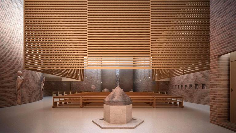 Forlì, viaggio nella nuova chiesa dei Romiti: “Un sogno che si avvera” FOTOGALLERY